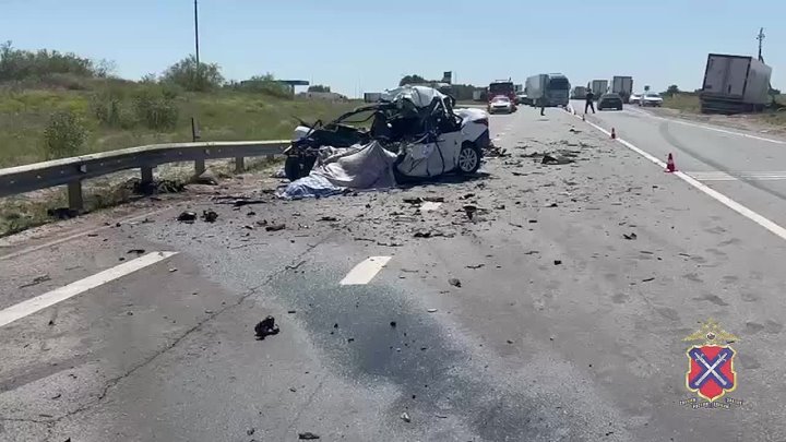 В Иловлинском районе жесткое ДТП попало на видео в Волжском, 09.07.2025 в 13:30