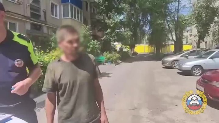 Нетрезвая поездка в чайхану закончилась для водителя доставлением в отдел полиции  в Волжском, 22.07.2025 в 19:30