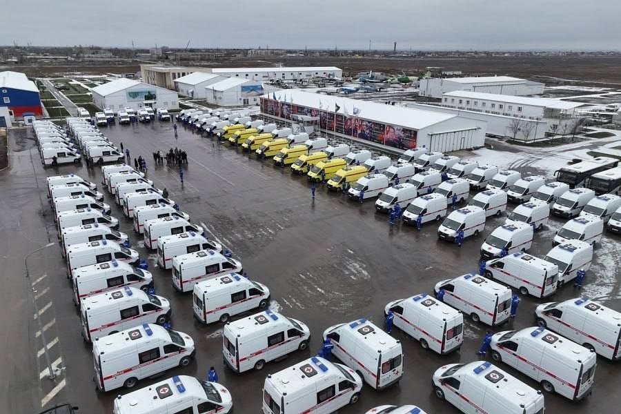 В Волгоградской области обновляют автопарк скорой помощи в Волжском, 18.12.2025 в 19:30