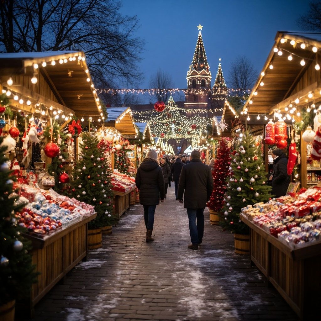 В Волжском официально открыты 13 елочных базаров в Волжском, 25.12.2025 в 10:00