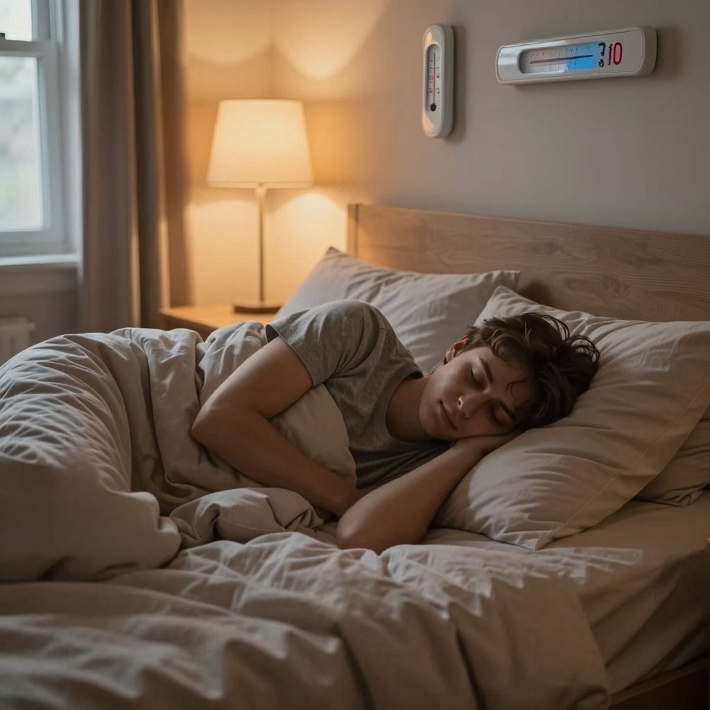 Врачи рекомендуют поддерживать в спальне температуру 16–20°С для комфортного сна. в Волжском, 21.03.2026 в 08:30