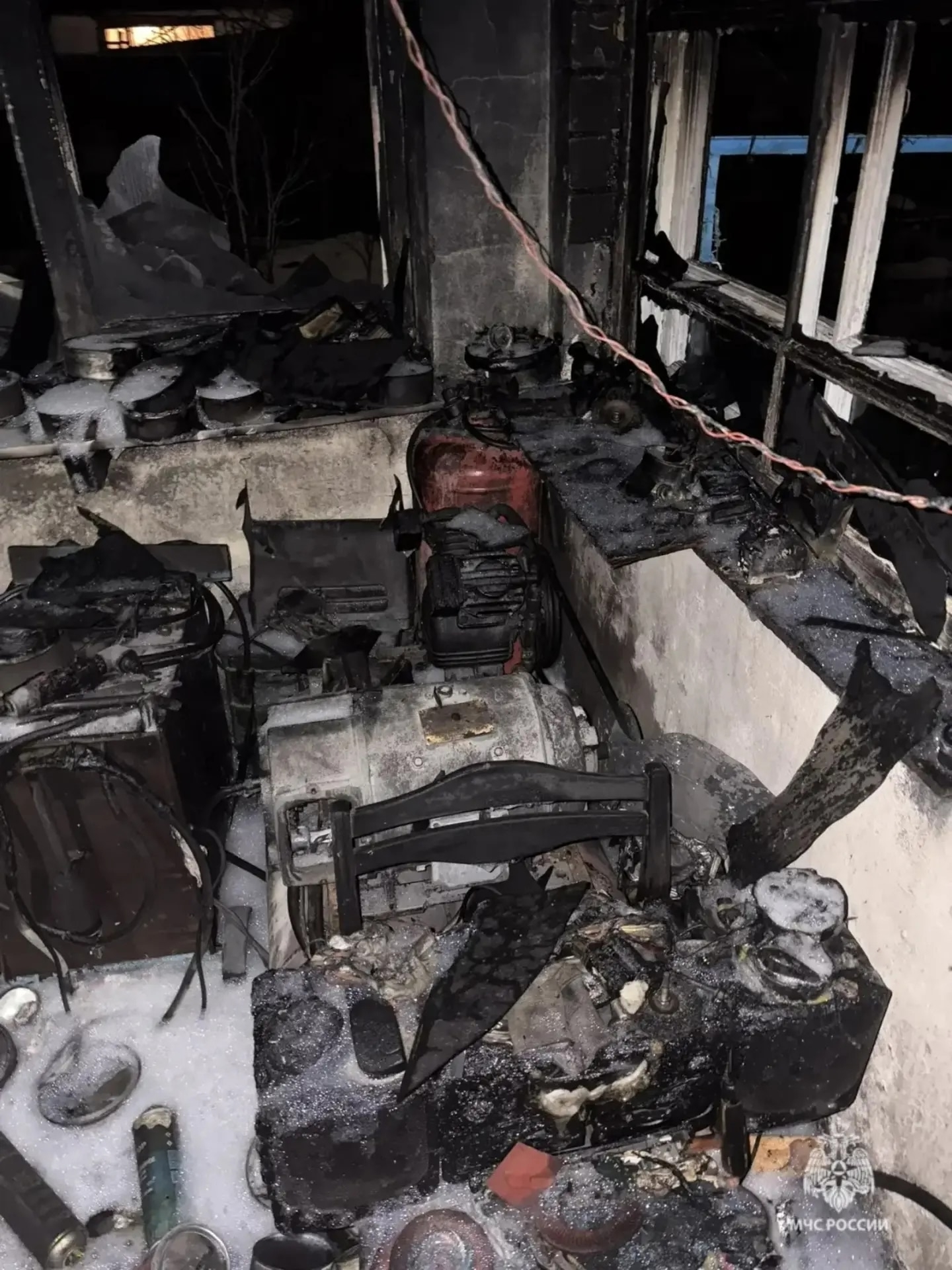 Волгоградские огнеборцы ликвидировали пожар в Камышине в Волжском, 21.03.2026 в 11:00