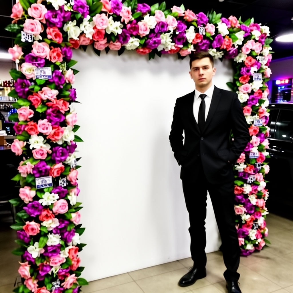 Фотозона из искусственных цветов стала причиной уголовного дела в Волжском. в Волжском, 11.04.2026 в 14:30